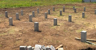 Фундамент на забивных жб сваях под ключ в Георгиевске - фундамент из забивных железобетонных свай цена от 3125 руб/м2