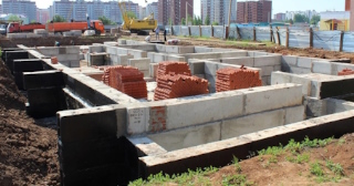 Фундаменты промышленных зданий в Георгиевске цена от 24584 руб. - заказать строительство фундамента промздания под стальные колонны